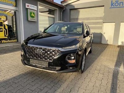 gebraucht Hyundai Santa Fe Premium 4WD Panorama AHK ALU Navi Leder