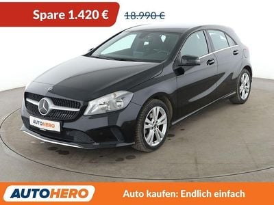 Gebraucht Mercedes A180 Urban 122 PS (89 kW) 2017 Schwarz Limousine