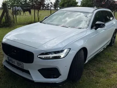 Gebraucht Volvo V90 R-Design 235 PS (172 kW) 2020 Weiß Kombi