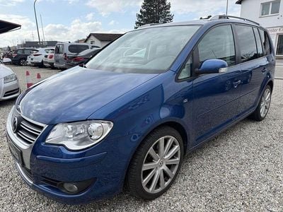 Gebraucht VW Touran Highline 170 PS (125 kW) 2008 Blau Van / Kleinbus