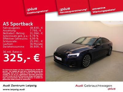 gebraucht Audi A5 Sportback 40 TFSI quattro S line