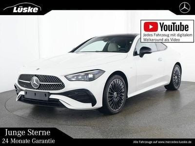 Gebraucht Mercedes CLE300 AMG line 313 PS (230 kW) 2025 Polarweiß Coupé