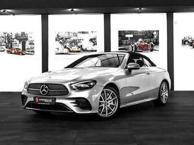 Second-hand Mercedes E450 AMG line 367 CP (269 kW) 2021 Argintiu Cabrio