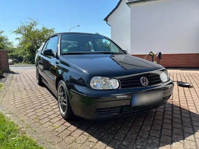 Gebraucht VW Golf Cabriolet Highline 116 PS (85 kW) 1998 Schwarz Cabrio