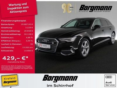Brillantschwarz Gebraucht 2023 Audi A6 Sport Kombi | 29.887 € (Superpreis)