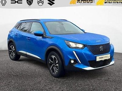 Gebraucht Peugeot e-2008 Allure 100 kW (136 PS) 2021 Blau SUV