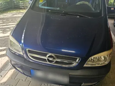 Gebraucht Opel Zafira 2003 Blau Van / Kleinbus