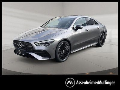 Grau metalliclack mountaingrau Gebraucht 2025 Mercedes CLA220 AMG line Limousine | 47.480 € (Teuer)