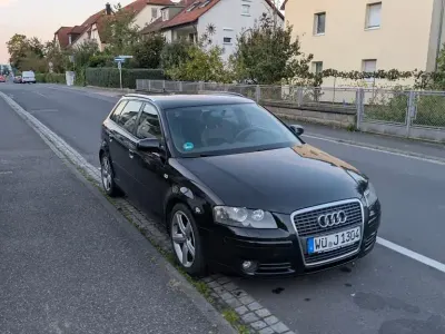 Gebraucht Audi A3 S-Line 140 PS (102 kW) 2008 Schwarz Kleinwagen