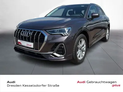 Gebraucht Audi Q3 S-Line 245 PS (180 kW) 2022 Amethystgrau metallic /individ SUV