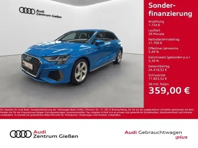Gebraucht Audi A3 S-Line 110 PS (80 kW) 2022 Turboblau Limousine