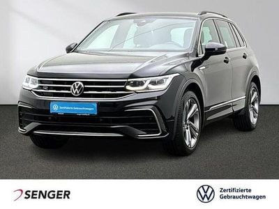 Gebraucht VW Tiguan R-line 150 PS (110 kW) 2022 Schwarz SUV