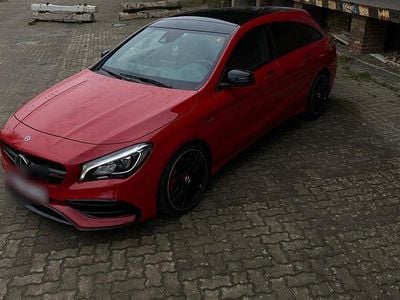 Gebraucht Mercedes CLA45 AMG Shooting Brake AMG 381 PS (280 kW) 2016 Rot Kombi