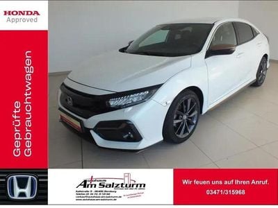 Brugt Honda Civic Elegance 126 HK (92 kW) 2022 Hvid Sedan