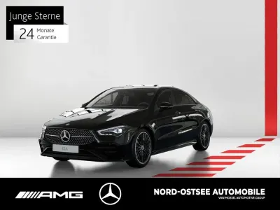 Gebraucht Mercedes CLA200 AMG 163 PS (119 kW) 2025 Kosmosschwarz metallic Coupé