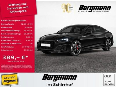 Gebraucht Audi A5 Sportback S-Line 204 PS (150 kW) 2023 Schwarz / mythosschwarz Kleinwagen