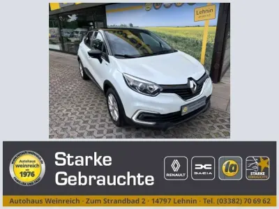 Gebraucht Renault Captur 131 PS (96 kW) 2019 Weiß/schwarz SUV