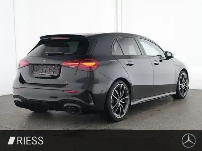 Gebraucht Mercedes A35 AMG AMG 306 PS (225 kW) 2025 Metalliclack kosmosschwarz Limousine