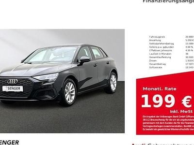 Usata Audi A3 Comfort 110 CV (80 kW) 2022 Nero Berlina