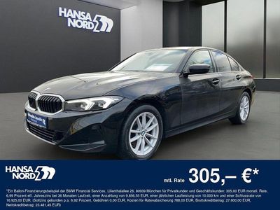 Gebraucht BMW 318 Sport Line 150 PS (110 kW) 2023 Schwarz Limousine