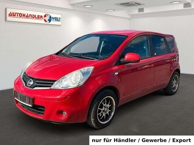 Gebraucht Nissan Note Acenta 88 PS (64 kW) 2009 Rot Kleinwagen