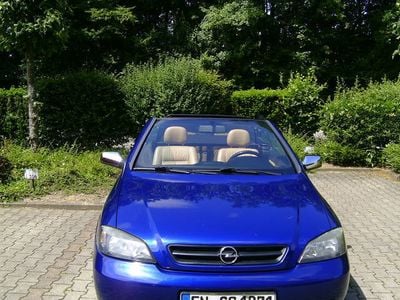 Gebraucht Opel Astra Cabriolet Edition 200 PS (147 kW) 2003 Blau metallic Cabrio