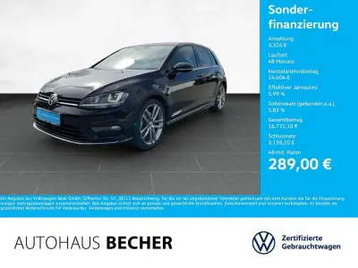 Brugt VW Golf VII R 125 HK (91 kW) 2016 Sort Sedan