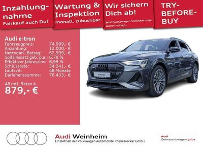 gebraucht Audi e-tron 55 quattro S line Matrix LED Pano Bang&Ol