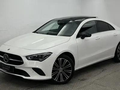 Gebraucht Mercedes CLA250e Night 218 PS (160 kW) 2022 Weiß Coupé