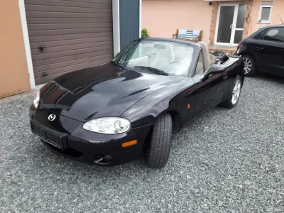 Gebraucht Mazda MX5 110 PS (80 kW) 2004 Schwarz Cabrio