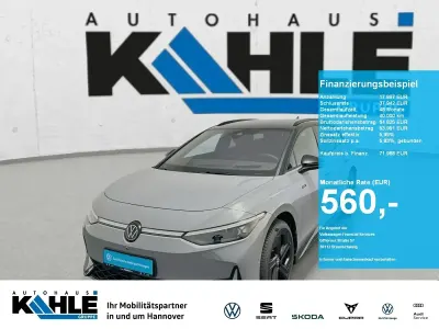 Ny VW ID.7 GTX 250 kW (340 HK) 2025 Sort Stationcar