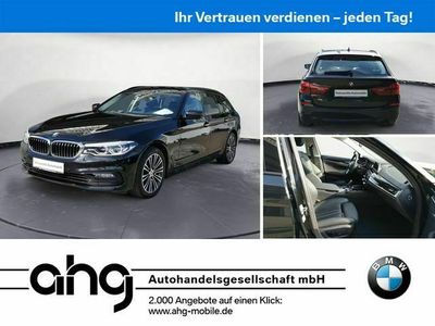 gebraucht BMW 520 d Touring Aut. Sport Line Navi Leder LED Kamera PDC Hifi Sportsitze Sitzheizung