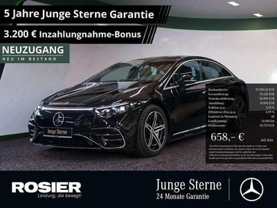 Gebraucht Mercedes EQS580 Premium Plus 385 kW (524 PS) 2023 Schwarz Limousine