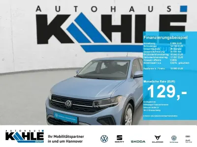 Gebraucht VW T-Cross Basis 95 PS (69 kW) 2025 Blau SUV