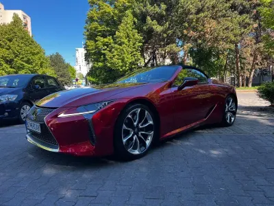 Brugt Lexus LC 500 464 HK (341 kW) 2021 Rød Cabriolet