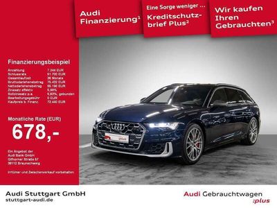 Gebraucht Audi S6 Ambiente 344 PS (253 kW) 2023 Firmamentblau metallic Kombi