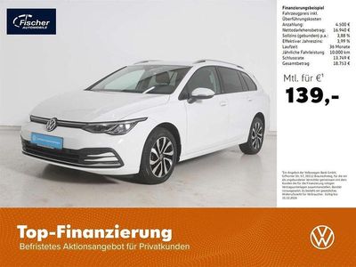 Usata VW Golf VIII Active 116 CV (85 kW) 2022 Bianco Station wagon