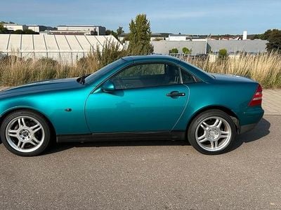 Gebraucht Mercedes SLK200 136 PS (100 kW) 1999 Grün Cabrio
