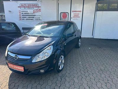 Gebraucht Opel Corsa Edition 60 PS (44 kW) 2008 Schwarz Kleinwagen