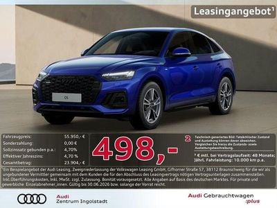 Usata Audi Q5 Sportback S-Line 286 CV (210 kW) 2025 Blu SUV
