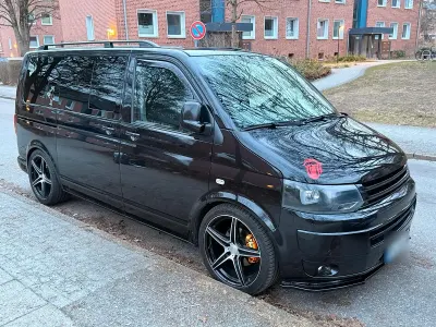 Brugt VW T5 130 HK (95 kW) 2005 Sort Van
