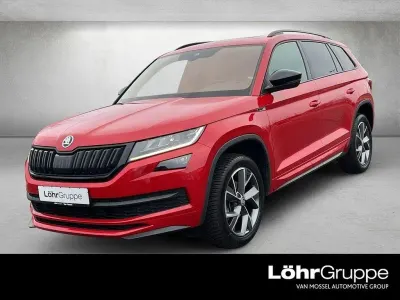 Second-hand Skoda Kodiaq SportLine 150 CP (110 kW) 2020 Roșu SUV