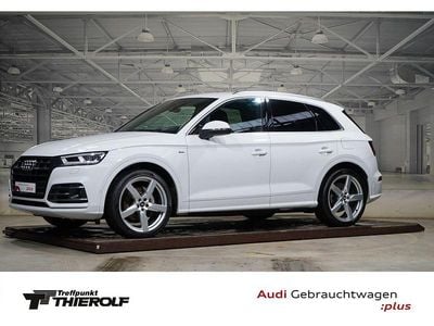 Gebraucht Audi Q5 S-Line 367 PS (269 kW) 2020 Gletscherweiß metallic SUV