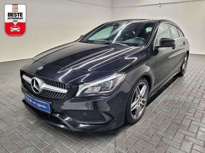Gebraucht Mercedes CLA200 AMG line 136 PS (100 kW) 2019 Kosmosschwarzmet. Kombi