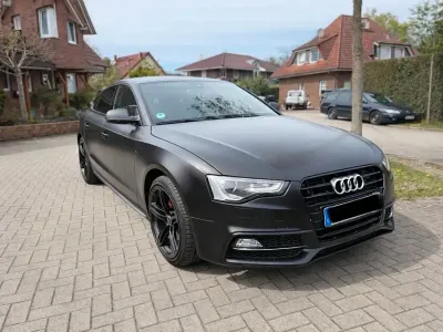 Gebraucht Audi A5 Sportback S-Line 190 PS (139 kW) 2015 Schwarz Kleinwagen