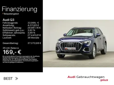 Gebraucht Audi Q3 Advanced 150 PS (110 kW) 2025 Navarrablau metallic SUV