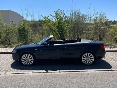Gebraucht Audi A4 Cabriolet Sport 163 PS (119 kW) 2005 Schwarz Cabrio