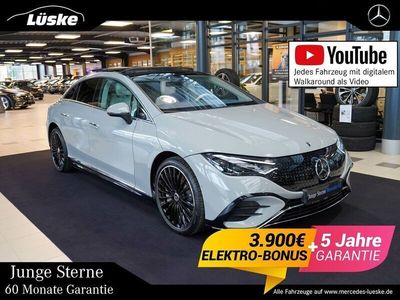 Manufaktur alpingrau uni Gebraucht 2022 Mercedes EQE350 AMG line Limousine | 62.900 €