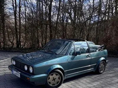Gebraucht VW Golf Cabriolet 98 PS (72 kW) 1990 Grün Cabrio