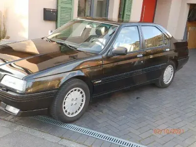 Brugt Alfa Romeo 164 144 HK (105 kW) 1993 Sort Sedan